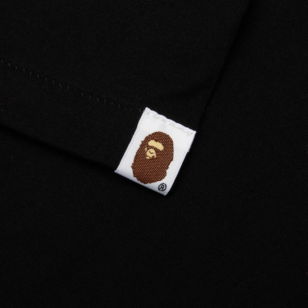 Multi Ape Head By Bathing Ape Relaxed Fit Tee - Black