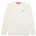 Glow In The Dark Crewneck - Natural/White