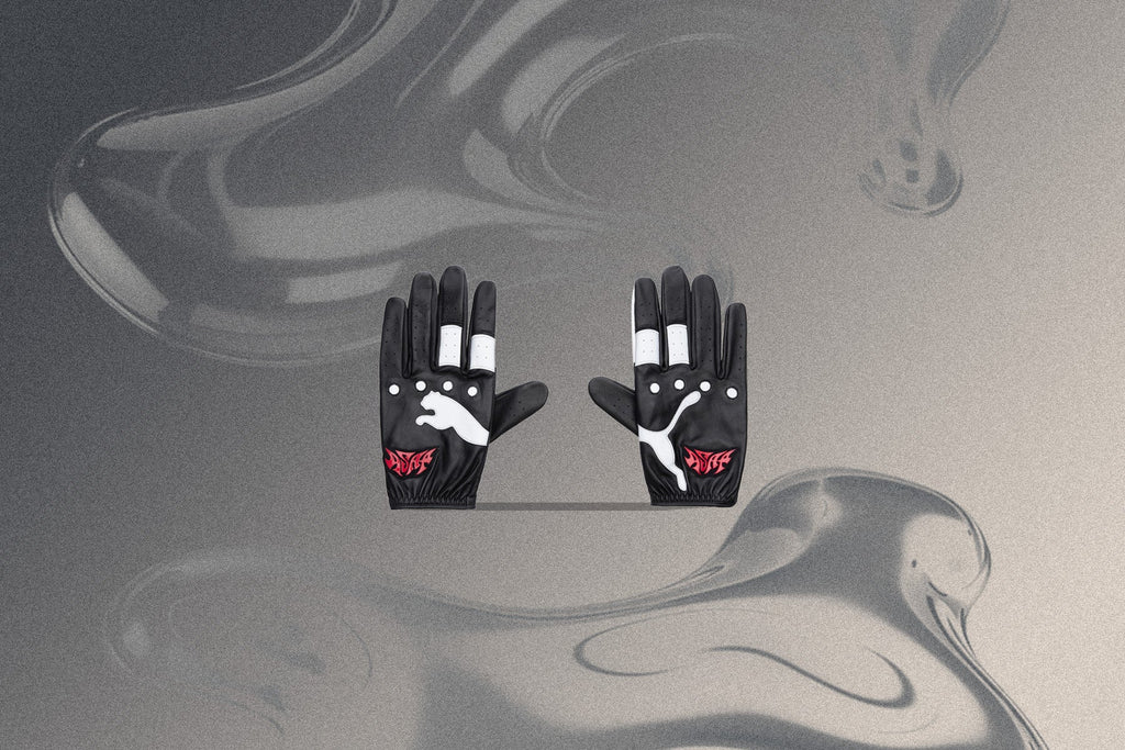 Driving Gloves - Black/Fierce Red