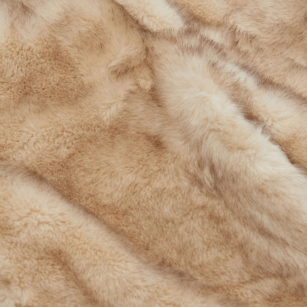 Fur Hoodie - Cream