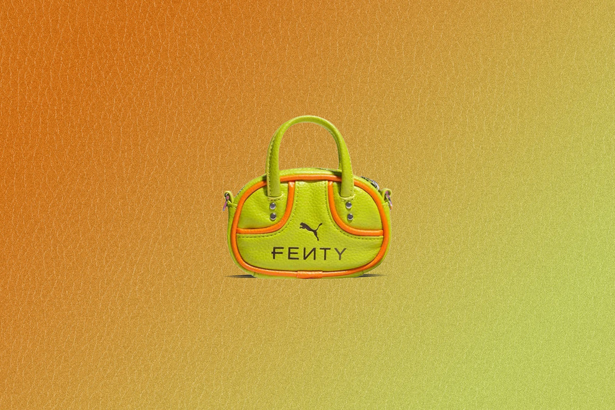 Pocket Grip Bag - Lime Sheen/Pumpkin Pie