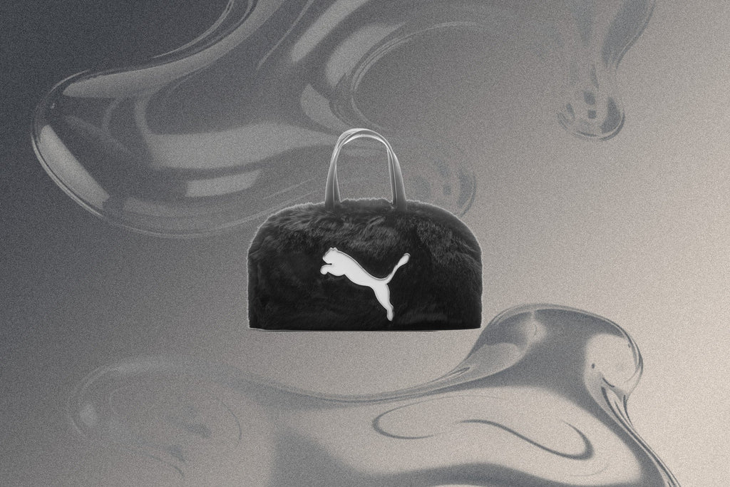 Fur Bag - Black/White