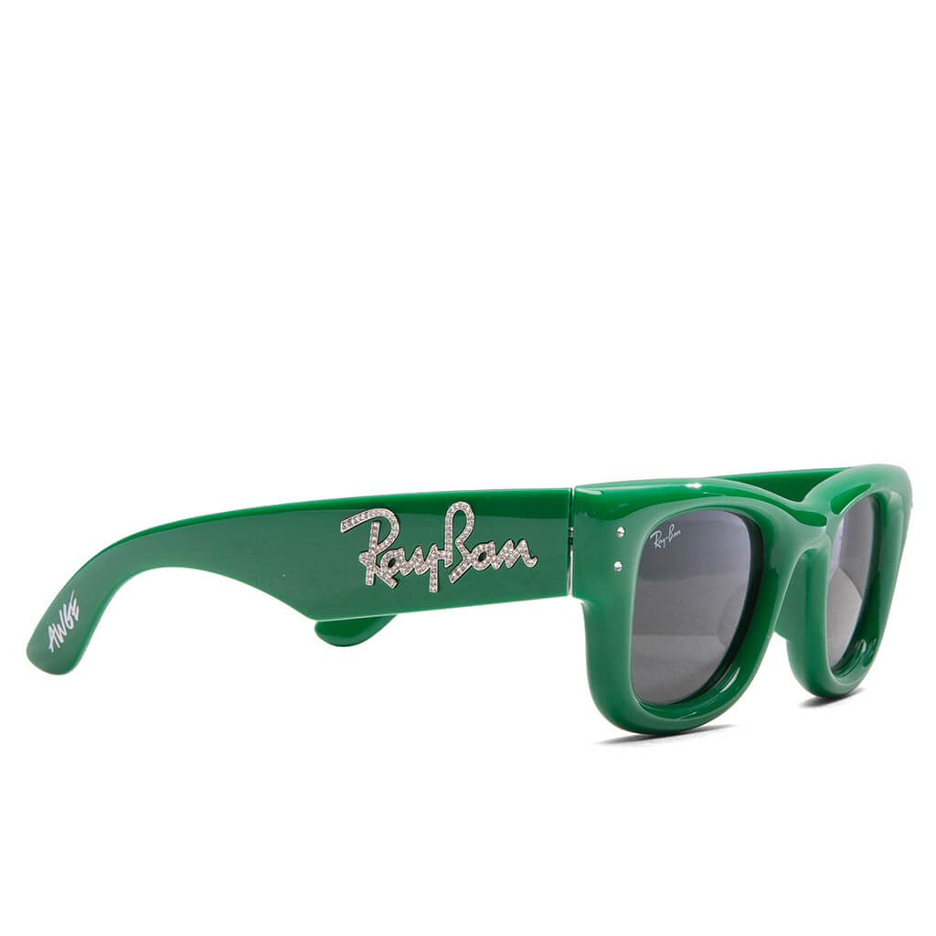 Wayfarer Puffer Crystal Edition - Green/Strass