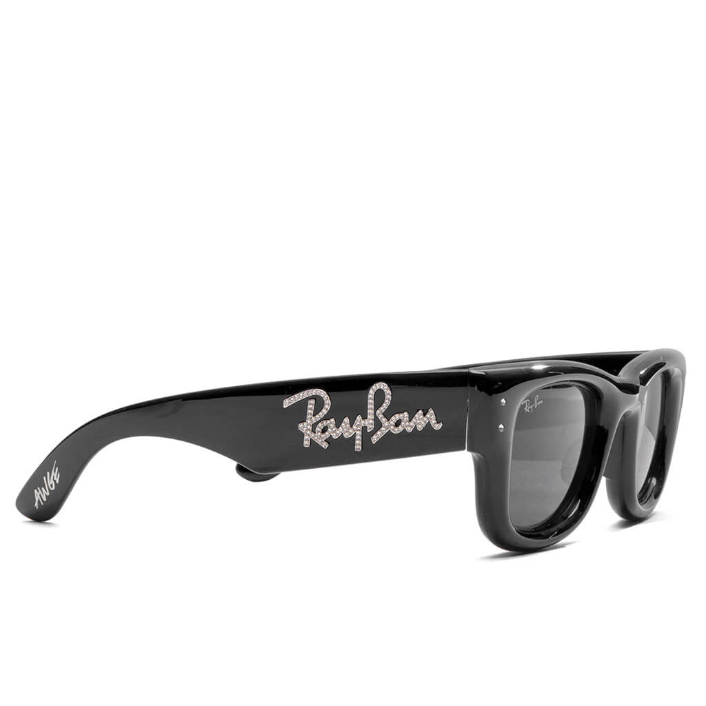 Wayfarer Puffer Crystal Edition - Black/Strass