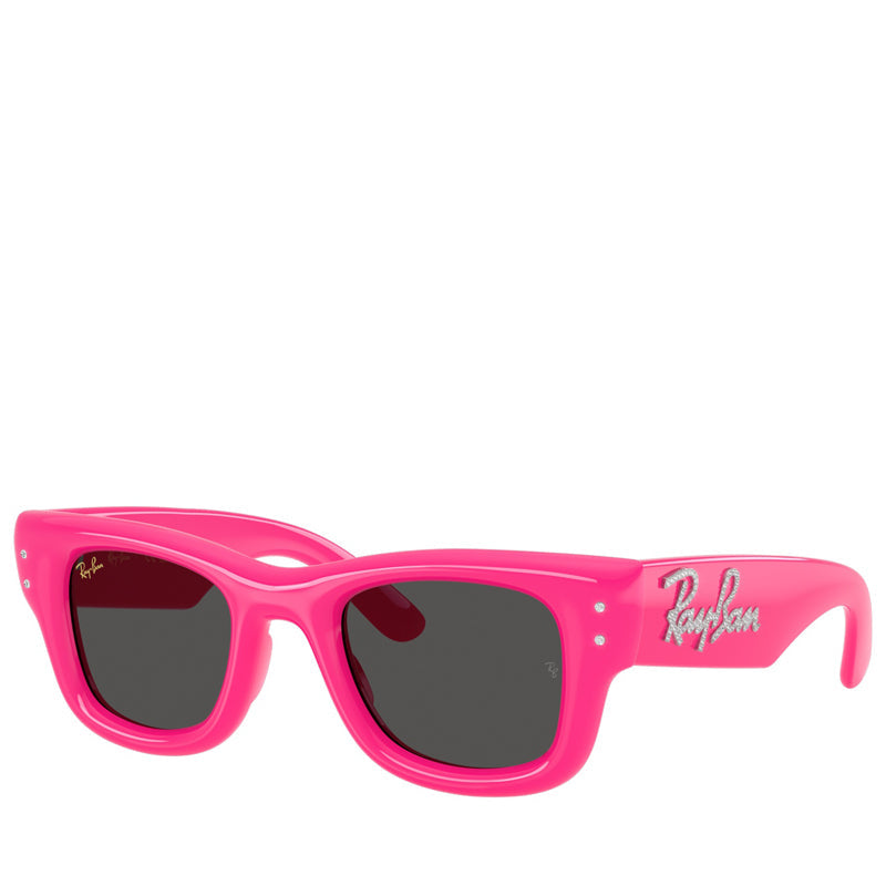 A$AP Rocky x Ray-Ban Wayfarer Puffer Crystal Edition - Polished Pink/Strass