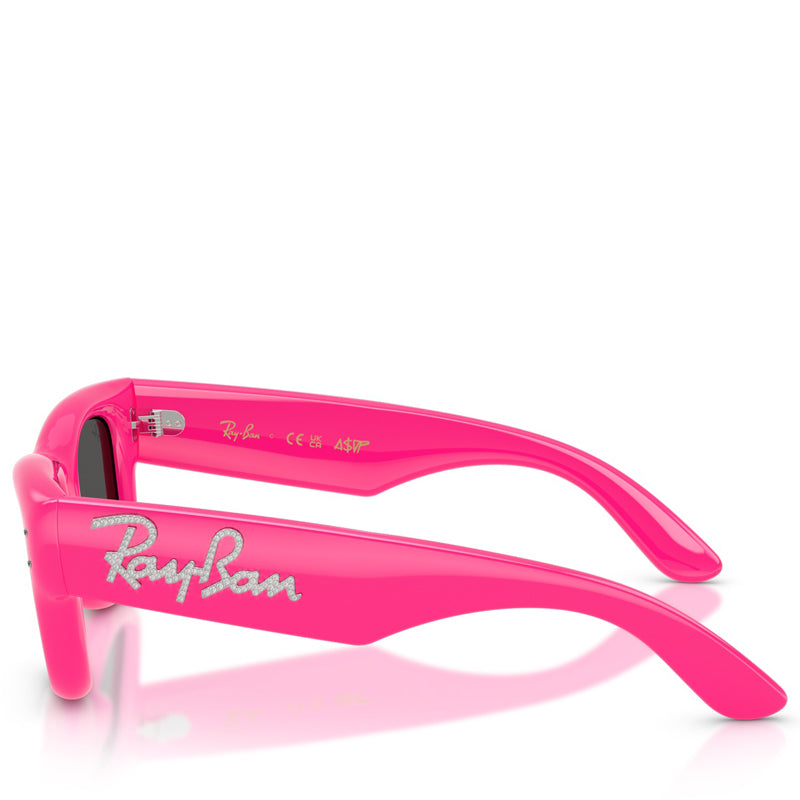 A$AP Rocky x Ray-Ban Wayfarer Puffer Crystal Edition - Polished Pink/Strass