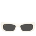 A$AP Rocky x Ray-Ban Kiliane Puffer - Polished Full Cream/Ultra Black