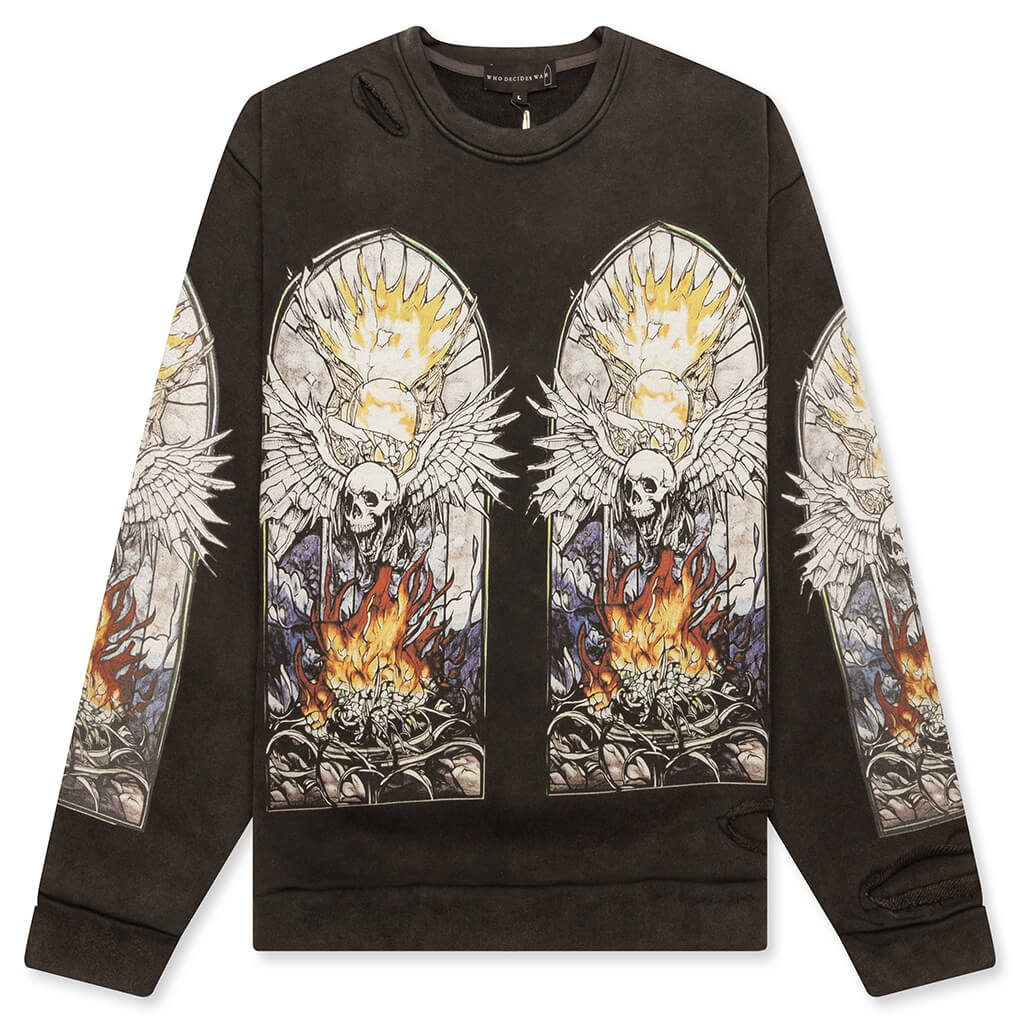 Skull Pullover - Coal