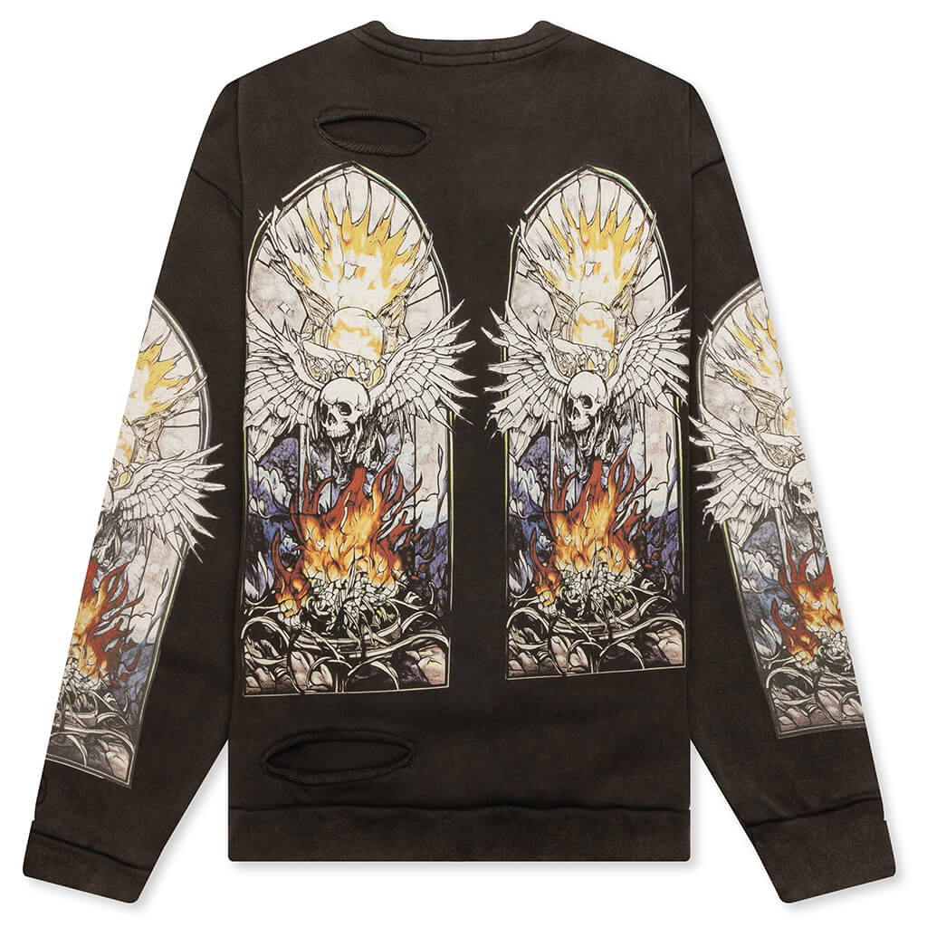 Skull Pullover - Coal