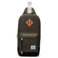 Heritage Shoulder Bag - Ivy Green/Black/Pelican