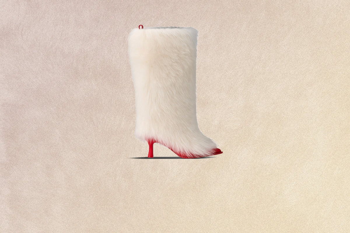 Women's Heel - White/Red