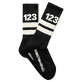 123 Socks - Black/White