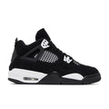 Air Jordan 4 Retro (GS) 'White Thunder' - Black/White