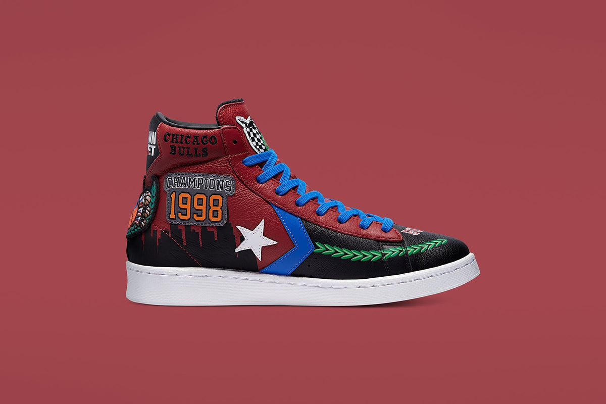 Pro Leather Hi - Garnet/Black/Hyper Royal