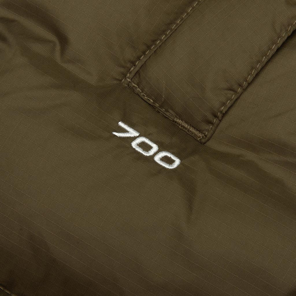 1996 Retro Nuptse Vest - Caraway Seed/Black