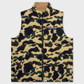 1st Camo Reversible Down Vest - Yellow