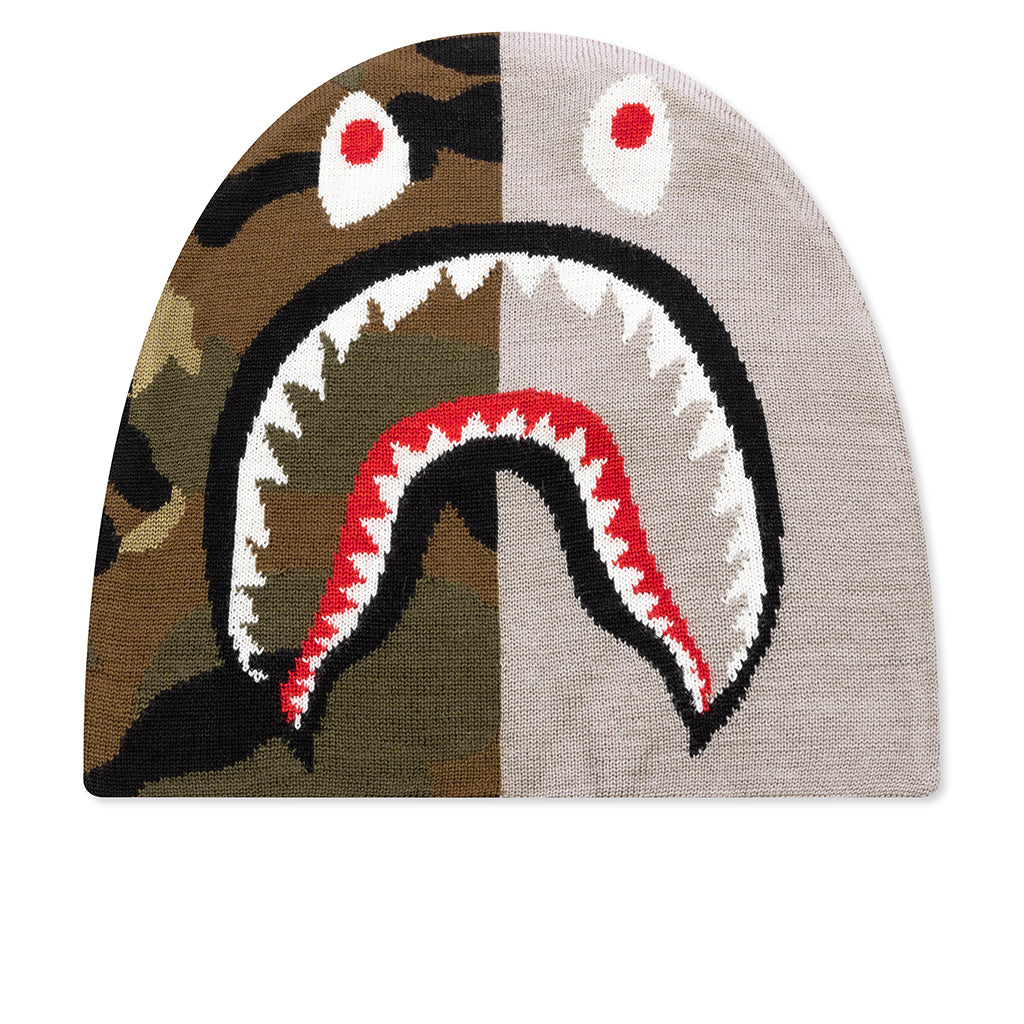 1st Shark Knit Cap - Gray