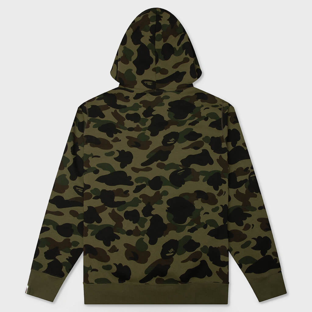 1st Camo Bape Pullover Hoodie - Green