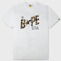 1st Camo Bape STA Tee - White
