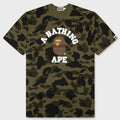 1st Camo College Tee - Green