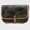 1st Camo Leather Shoulder Bag - Green