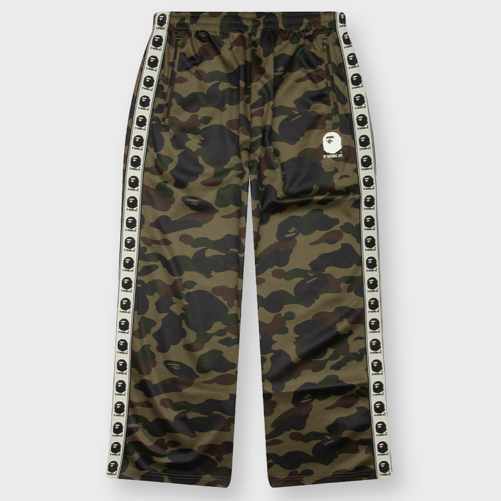 1st Camo Loose Fit Track Pants - Green