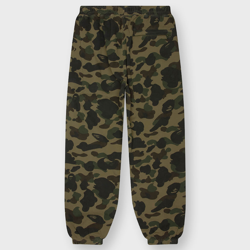 1st Camo One Point Relaxed Fit Sweat Pants - Green