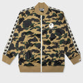 1st Camo Relaxed Fit Track Jacket - Yellow