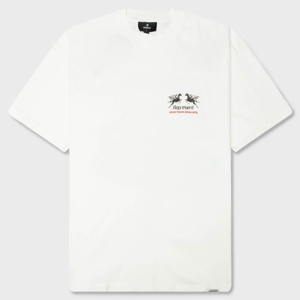 24 Hour Service T-Shirt - Flat White