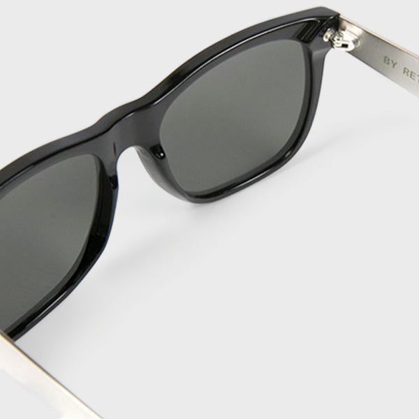 Classic Francis Sunglasses - Black/Silver