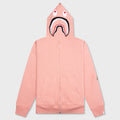 2nd Shark Full Zip Hoodie - Pink