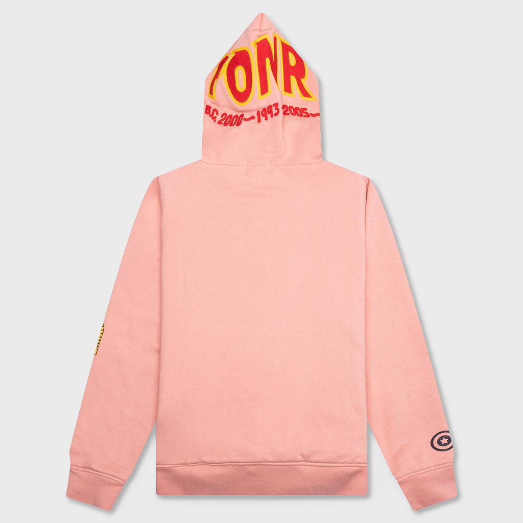 2nd Shark Full Zip Hoodie - Pink