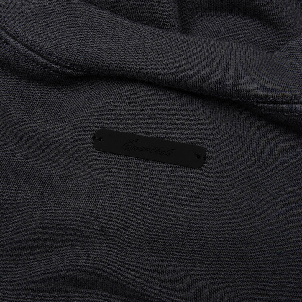3/4 Sleeve Crewneck - Washed Iron Grey