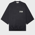 3/4 Sleeve Crewneck - Washed Iron Grey