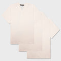 3-Pack Essential V-Neck Tee - Shell