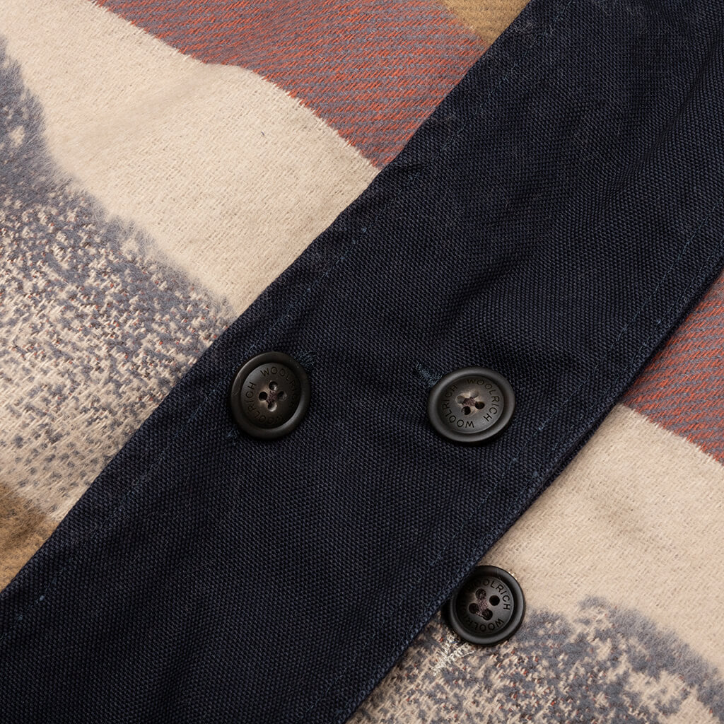 3 in 1 Jacket - Navy/Brown