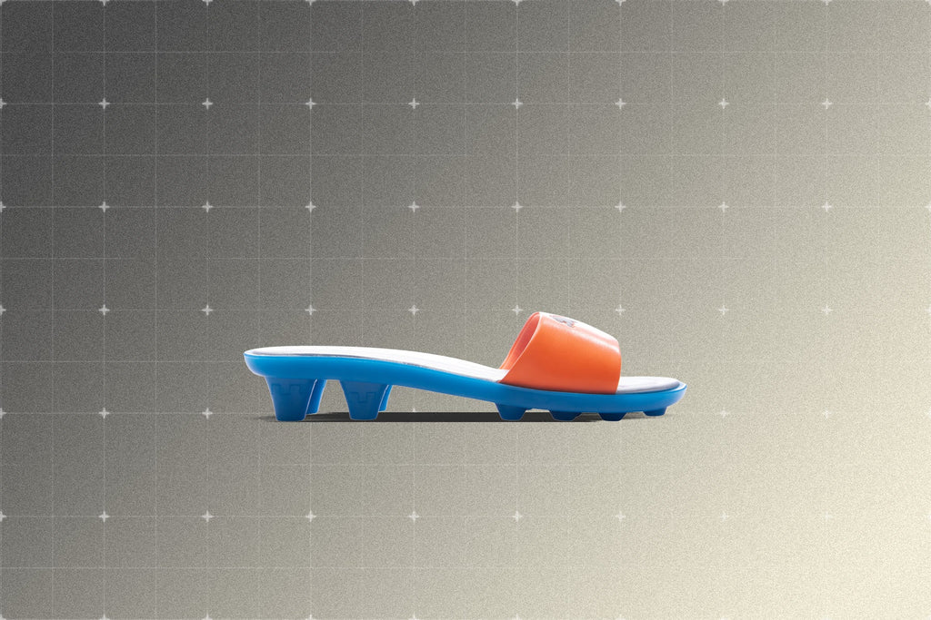 Women's Slide Chic - Rickie Orange/Racing Blue