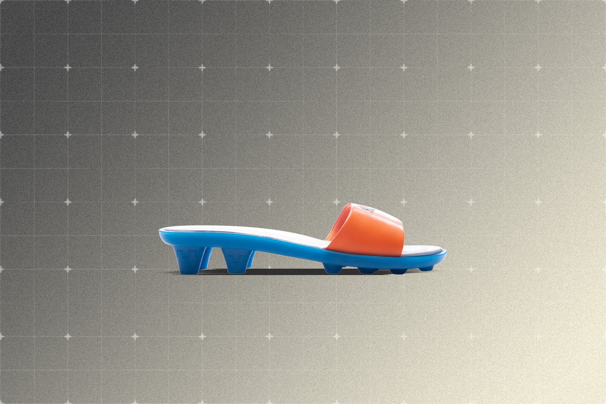 Women's Slide Chic - Rickie Orange/Racing Blue
