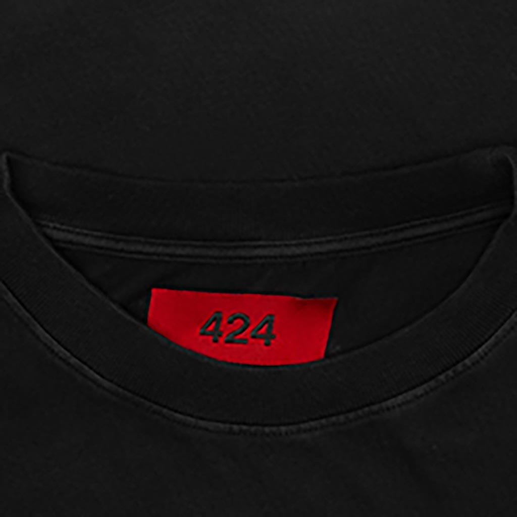 Print S/S Tee - Black