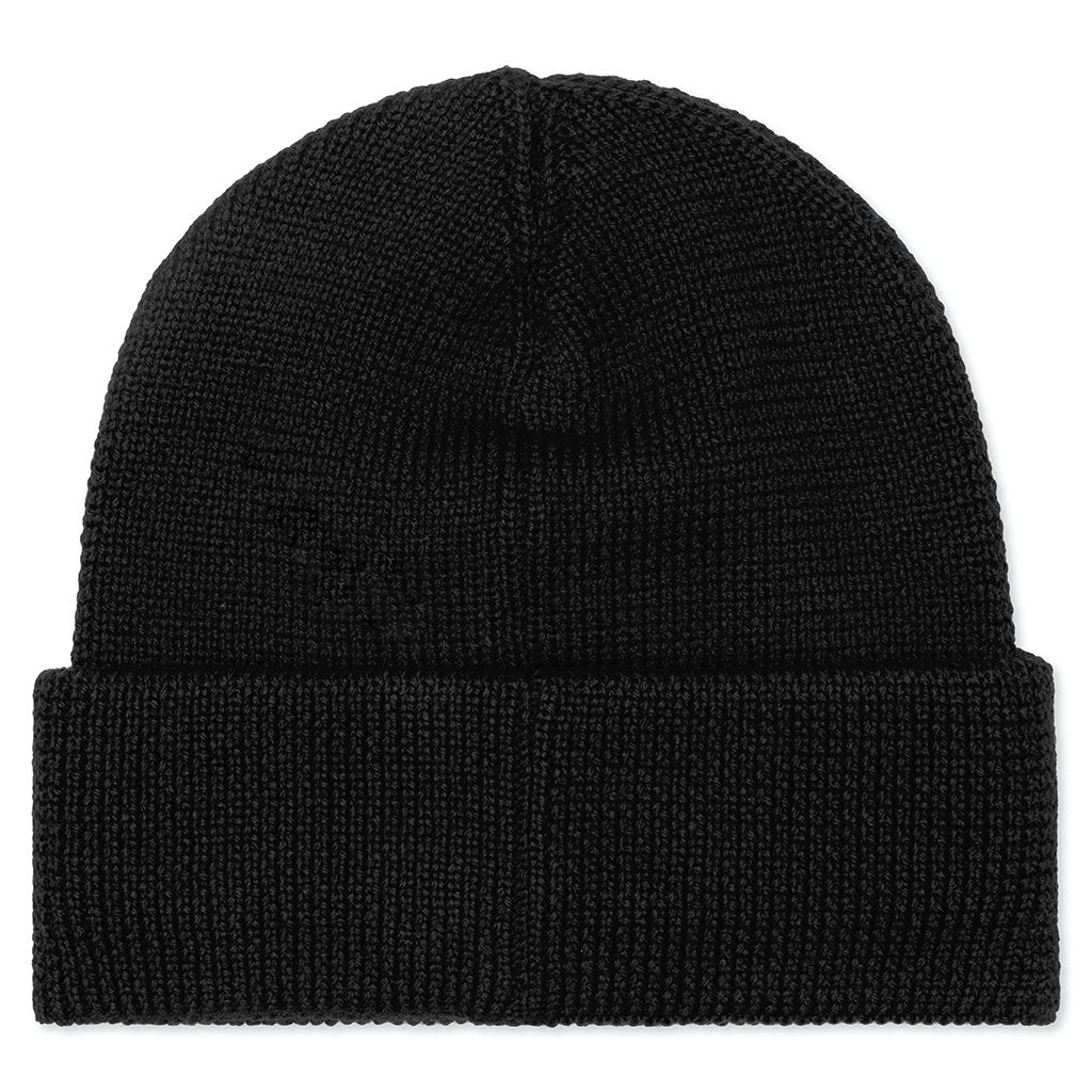 Ribbed Hat - Black