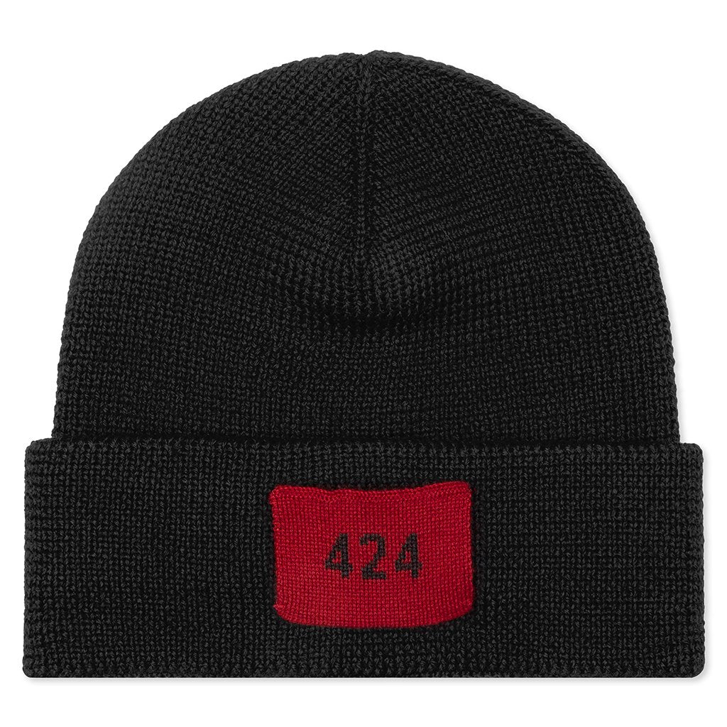 Ribbed Hat - Black