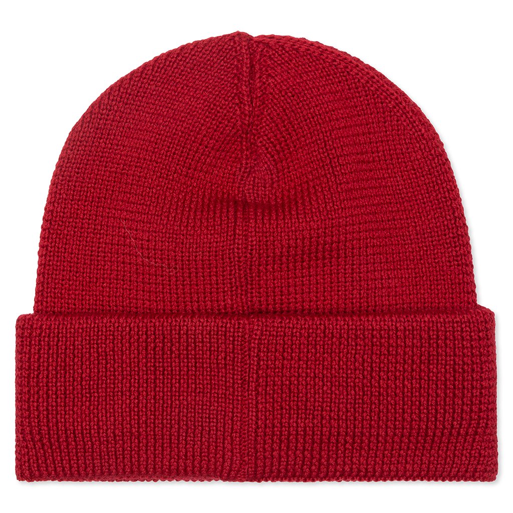 Ribbed Hat - Red