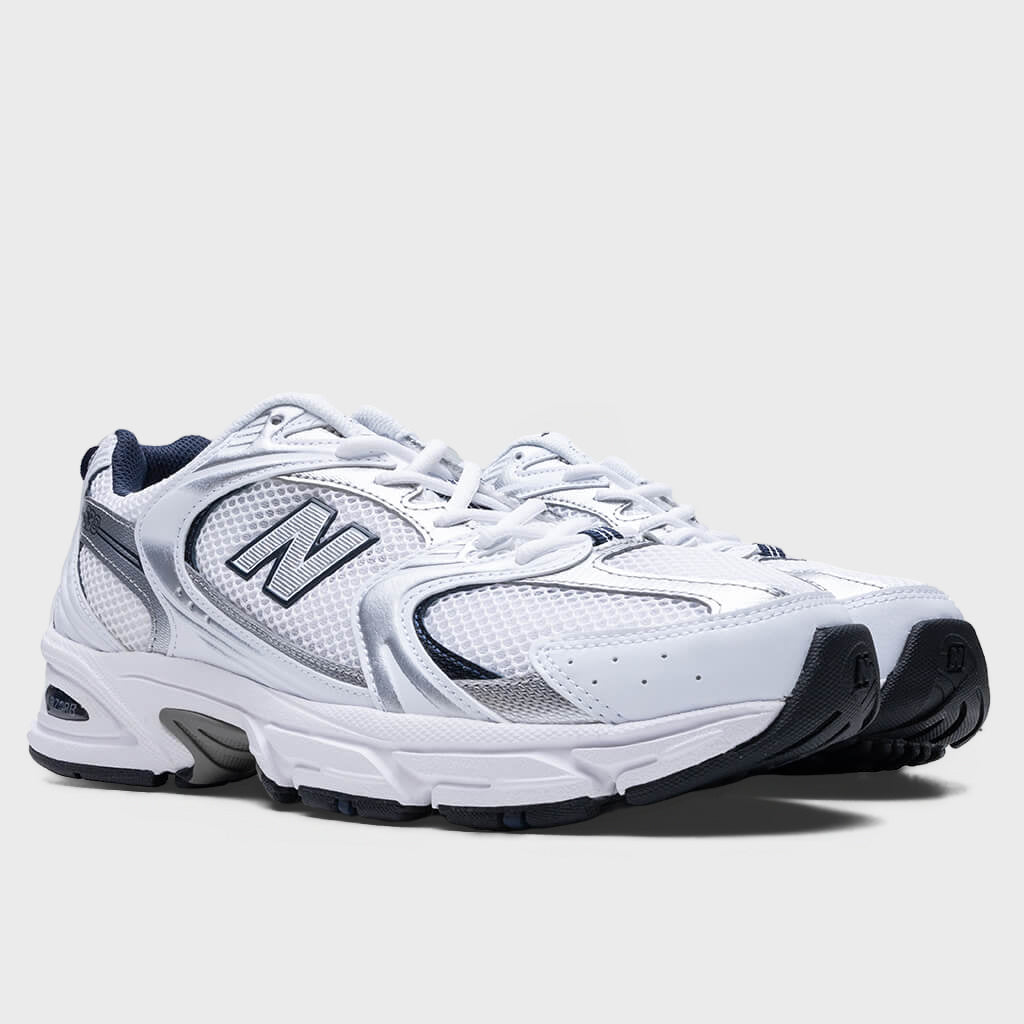 530 - White/Natural Indigo