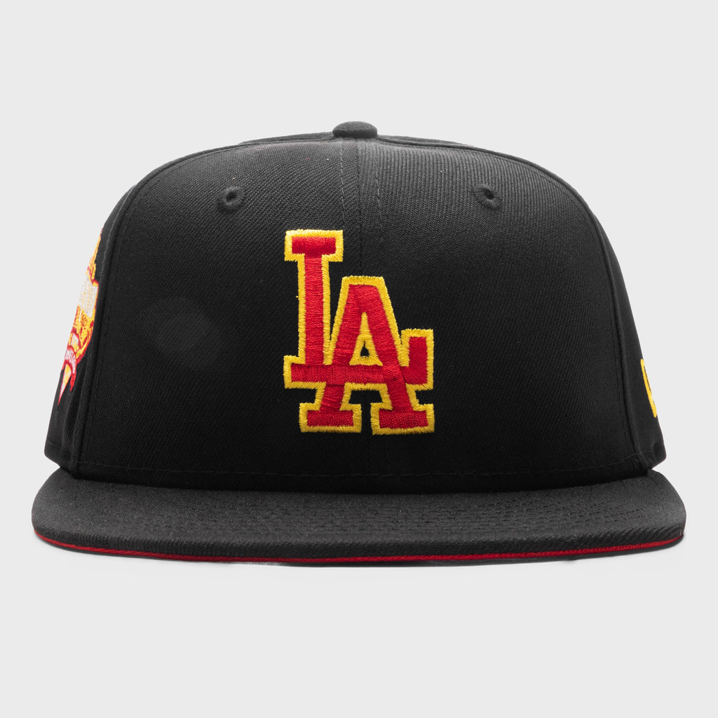 59FIFTY Fitted LA Dodgers Cooperstown - Black/Red