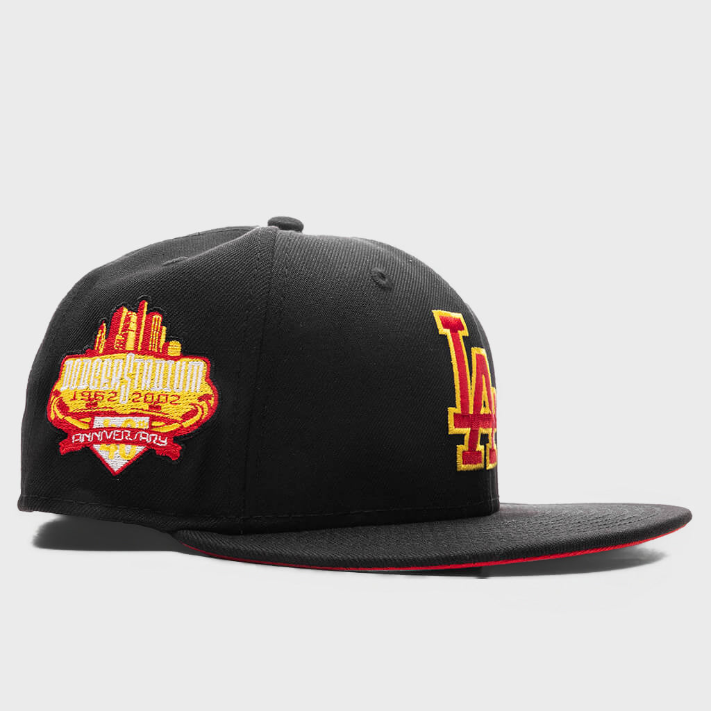 59FIFTY Fitted LA Dodgers Cooperstown - Black/Red