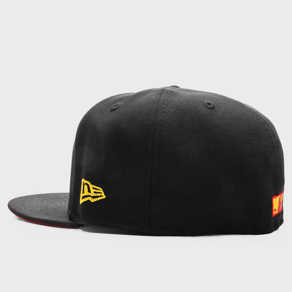 59FIFTY Fitted LA Dodgers Cooperstown - Black/Red