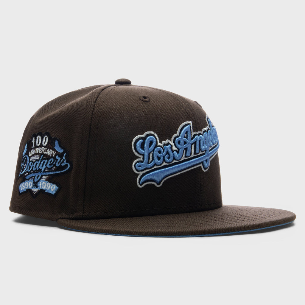 59FIFTY Fitted LA Dodgers Cooperstown - Walnut/Blue
