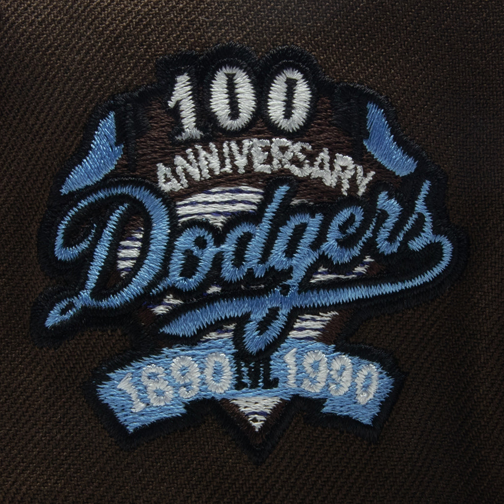 59FIFTY Fitted LA Dodgers Cooperstown - Walnut/Blue