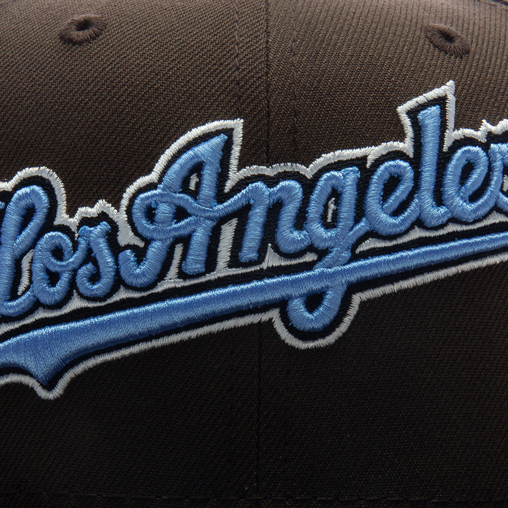 59FIFTY Fitted LA Dodgers Cooperstown - Walnut/Blue