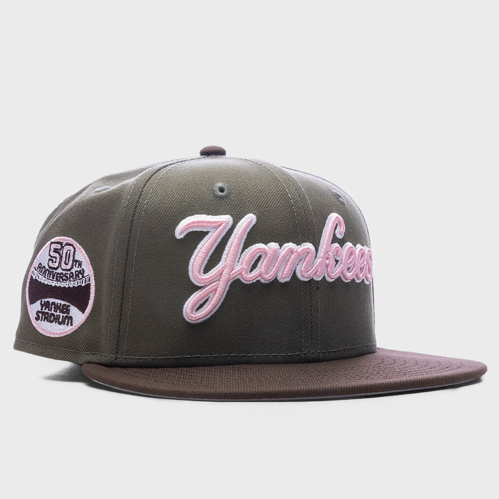 59FIFTY Fitted NY Yankees 50th Anniversary - Olive/Walnut
